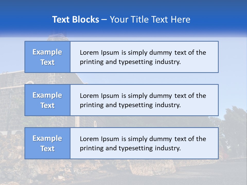 Kapernaum Old Sea PowerPoint Template