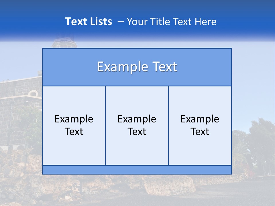 Kapernaum Old Sea PowerPoint Template