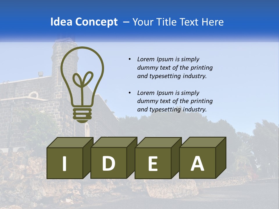 Kapernaum Old Sea PowerPoint Template