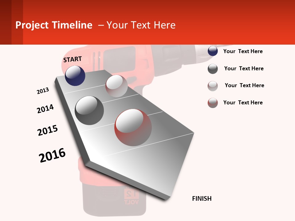 Power Rotate Cordless PowerPoint Template