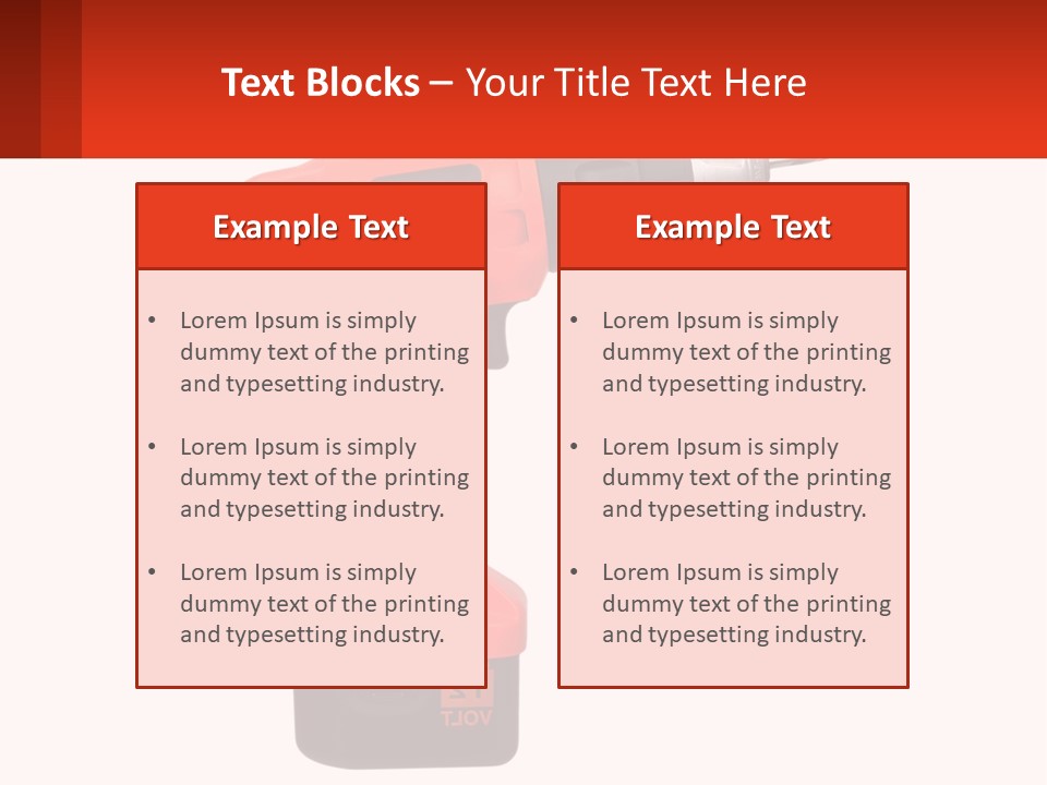 Power Rotate Cordless PowerPoint Template