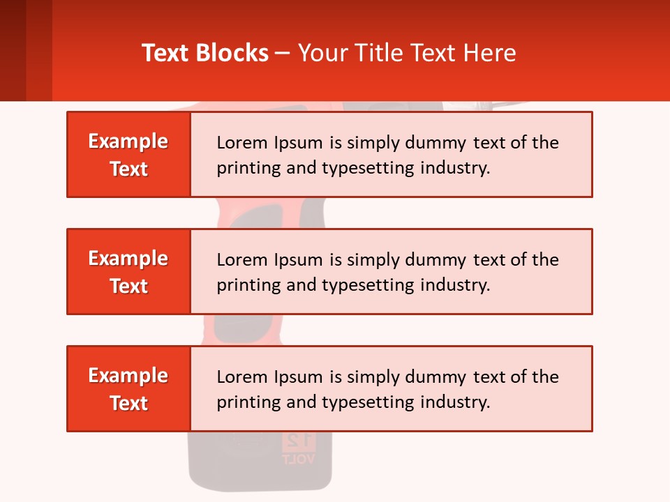 Power Rotate Cordless PowerPoint Template