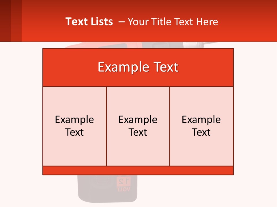 Power Rotate Cordless PowerPoint Template