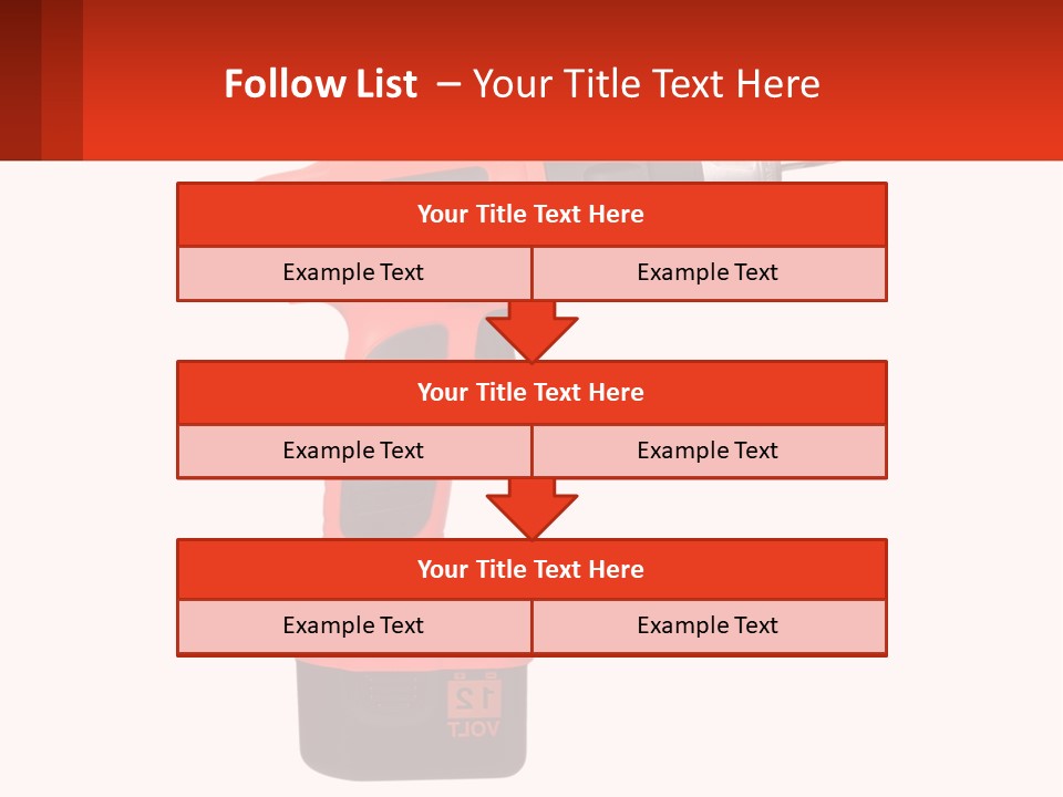 Power Rotate Cordless PowerPoint Template