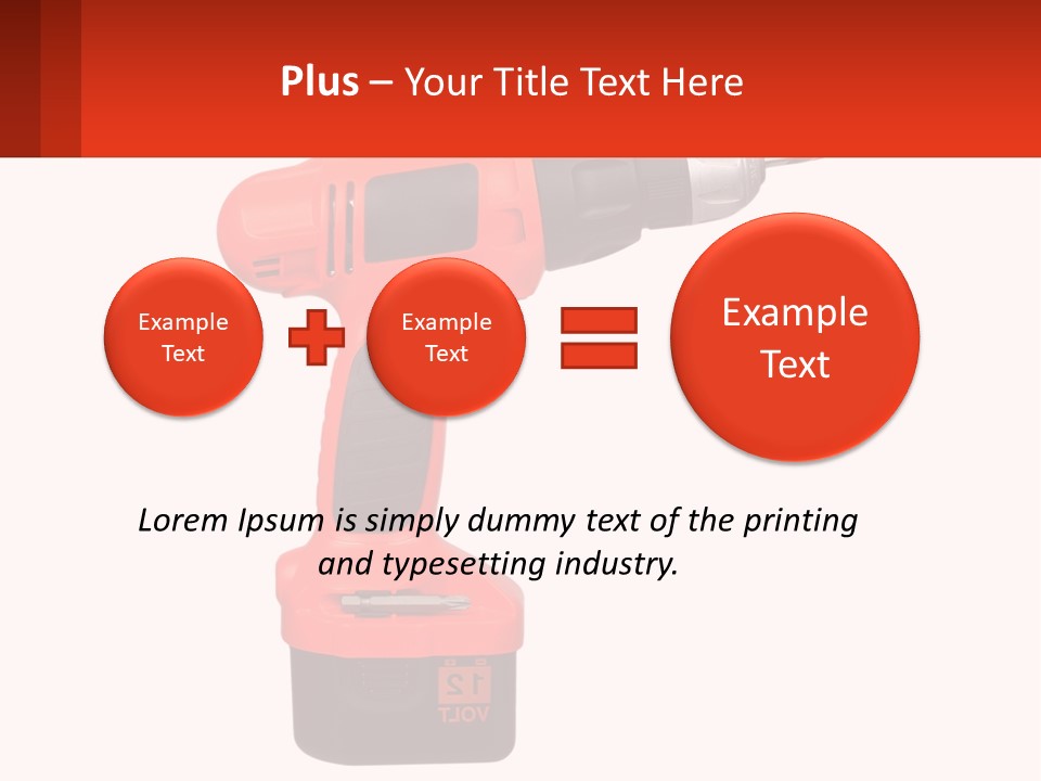 Power Rotate Cordless PowerPoint Template