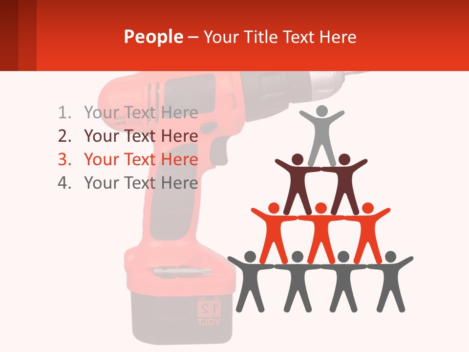 Power Rotate Cordless PowerPoint Template