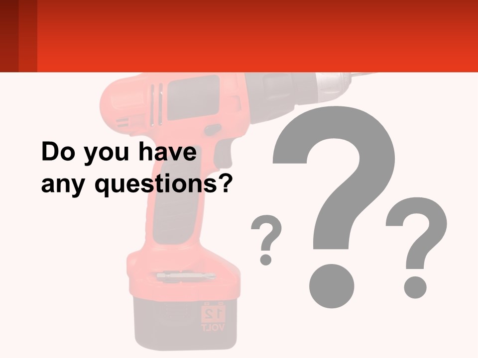 Power Rotate Cordless PowerPoint Template