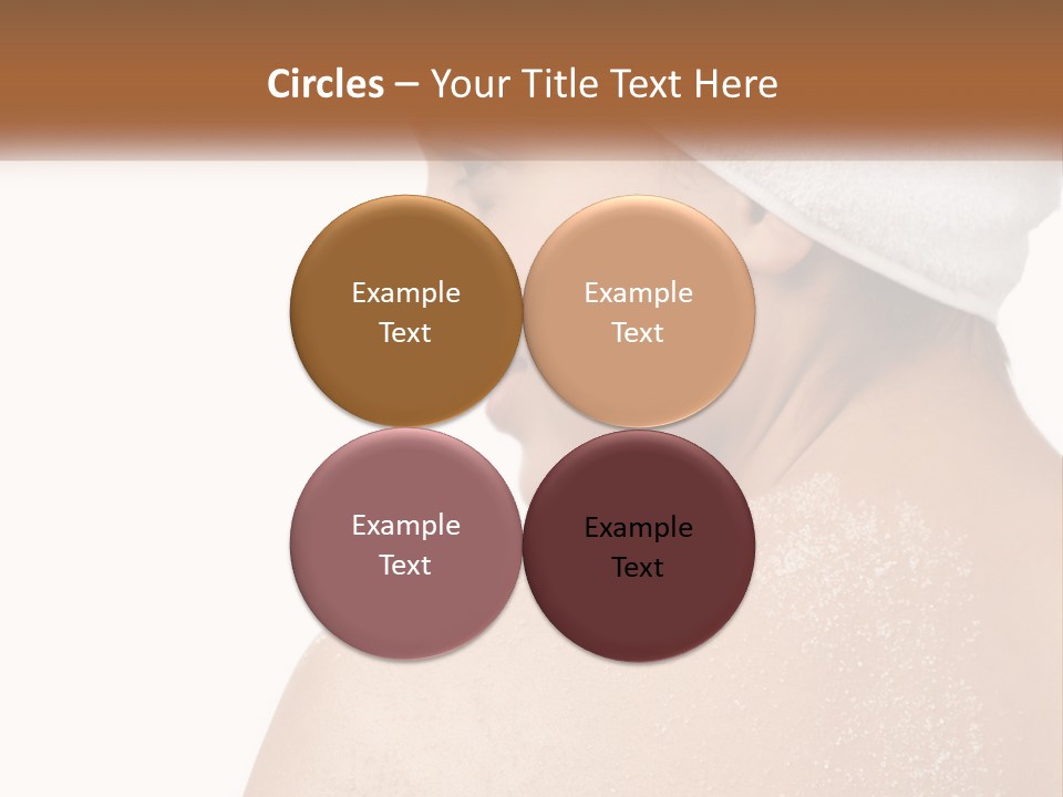 Perfect Pure Caucasian PowerPoint Template