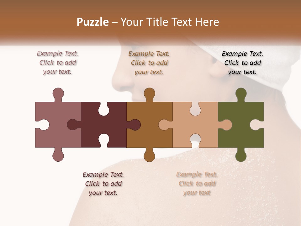 Perfect Pure Caucasian PowerPoint Template