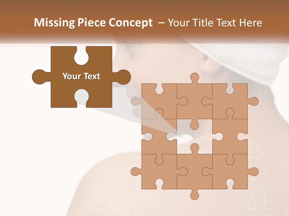 Perfect Pure Caucasian PowerPoint Template