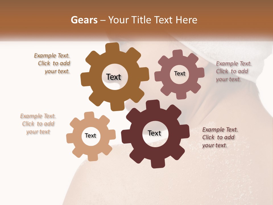 Perfect Pure Caucasian PowerPoint Template