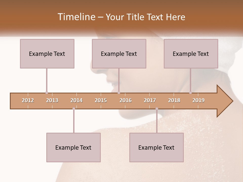 Perfect Pure Caucasian PowerPoint Template