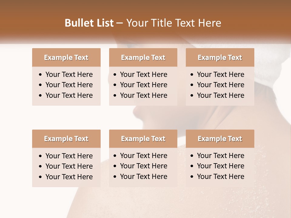 Perfect Pure Caucasian PowerPoint Template