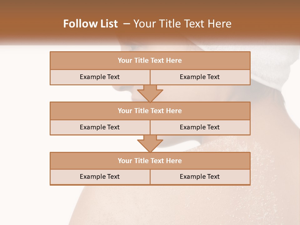 Perfect Pure Caucasian PowerPoint Template