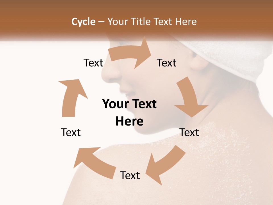 Perfect Pure Caucasian PowerPoint Template