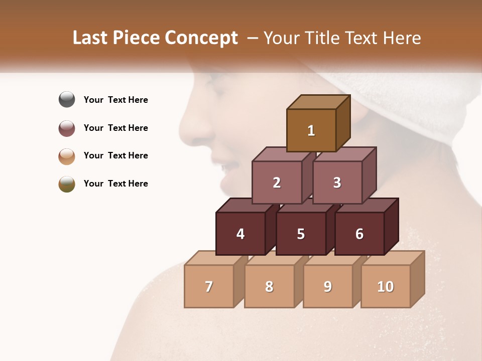 Perfect Pure Caucasian PowerPoint Template