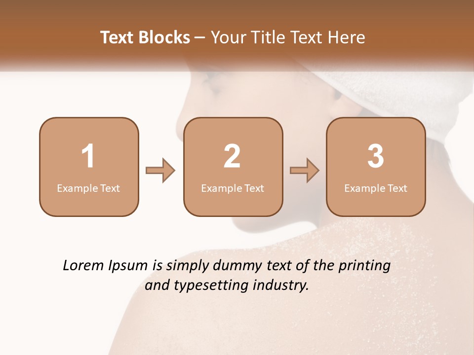 Perfect Pure Caucasian PowerPoint Template