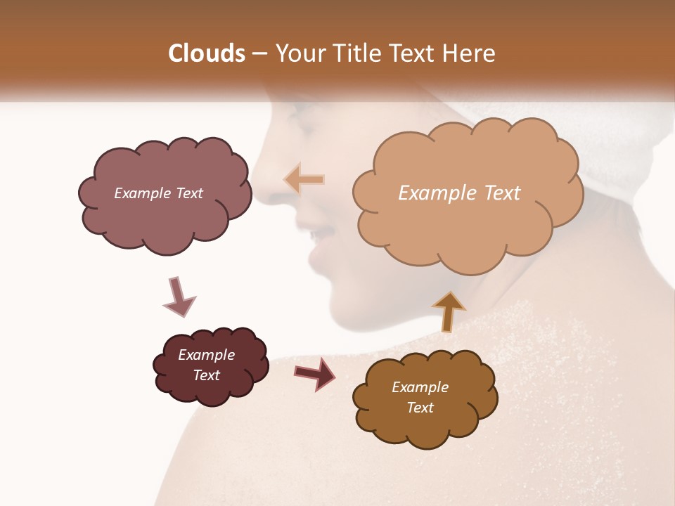 Perfect Pure Caucasian PowerPoint Template