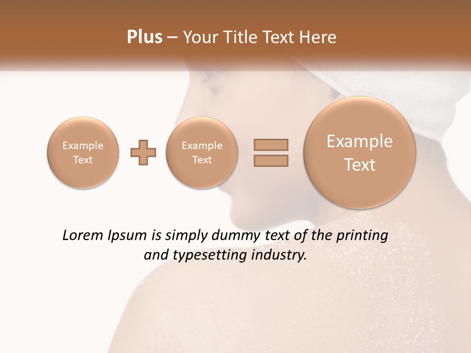 Perfect Pure Caucasian PowerPoint Template