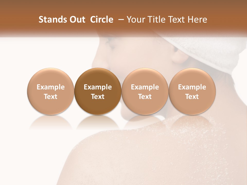 Perfect Pure Caucasian PowerPoint Template