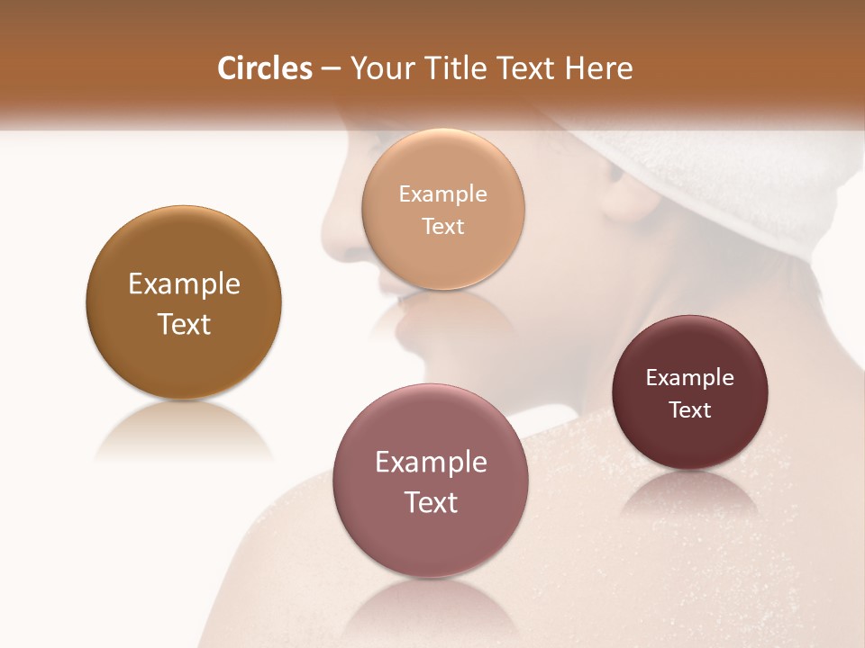 Perfect Pure Caucasian PowerPoint Template