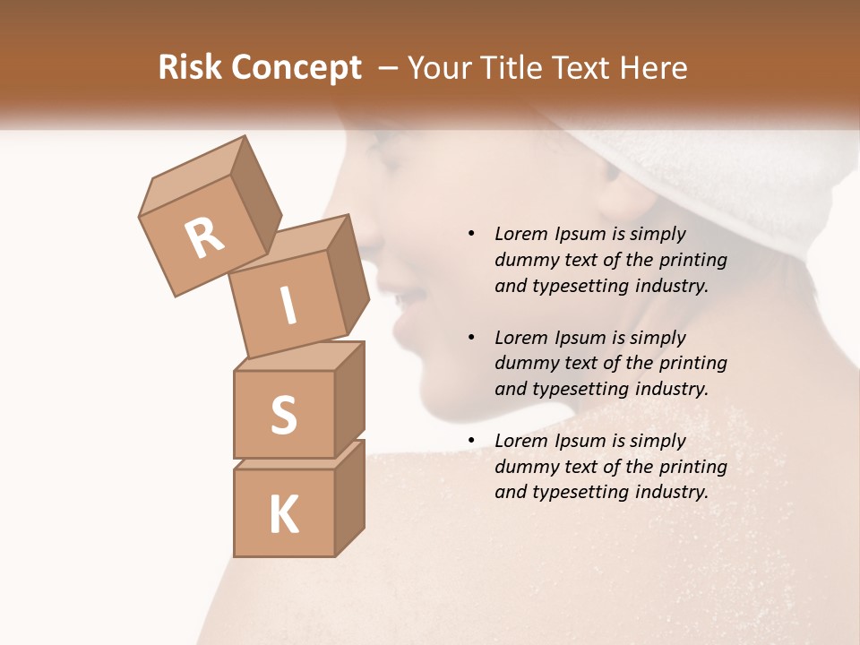 Perfect Pure Caucasian PowerPoint Template