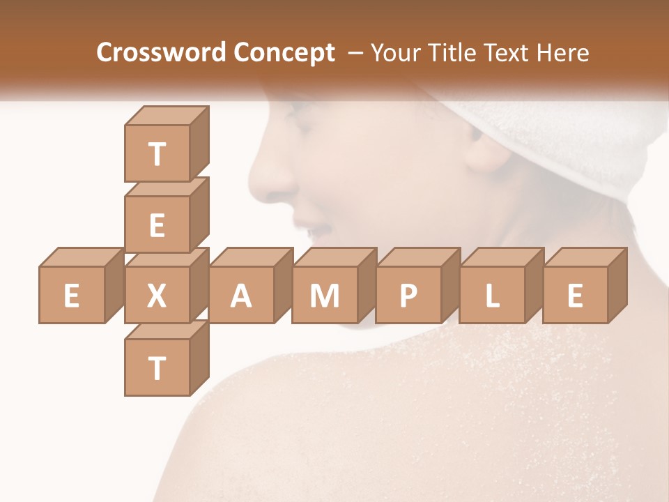 Perfect Pure Caucasian PowerPoint Template