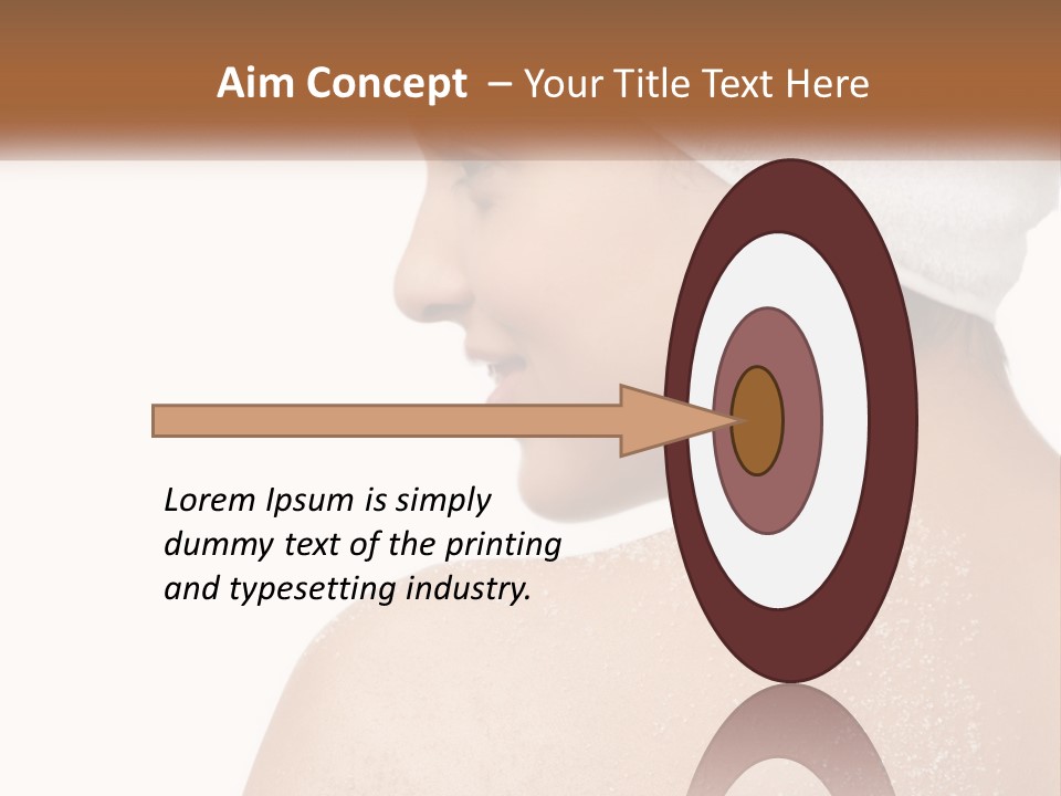 Perfect Pure Caucasian PowerPoint Template