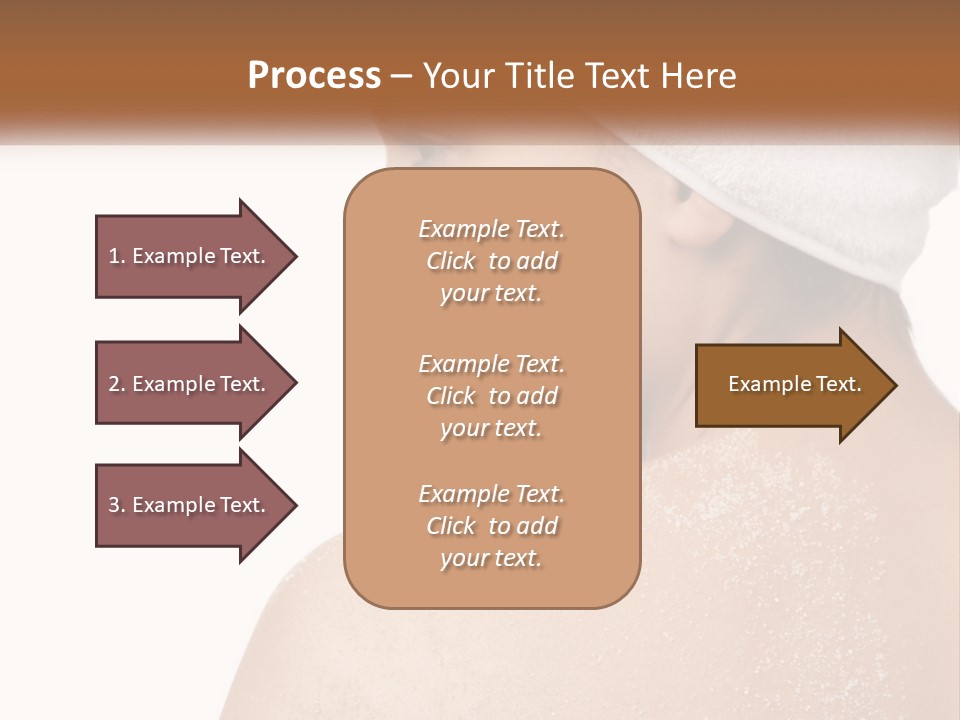 Perfect Pure Caucasian PowerPoint Template