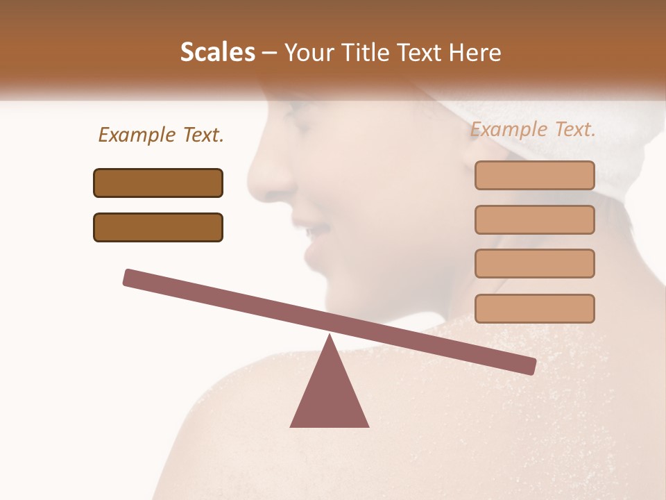 Perfect Pure Caucasian PowerPoint Template