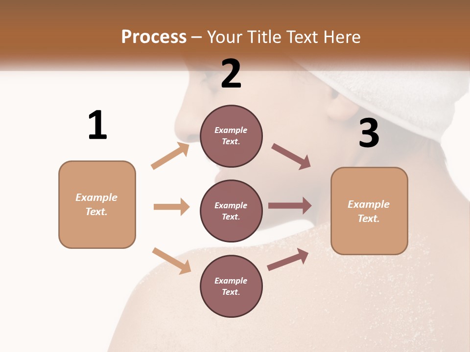 Perfect Pure Caucasian PowerPoint Template