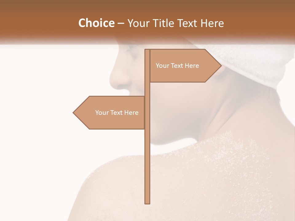 Perfect Pure Caucasian PowerPoint Template