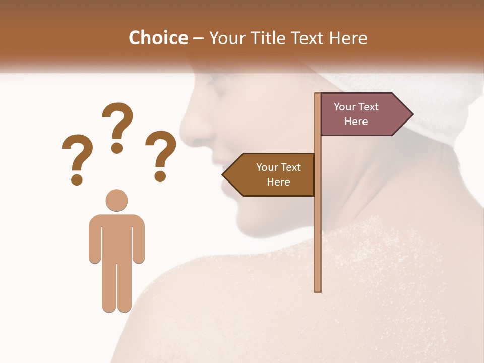 Perfect Pure Caucasian PowerPoint Template