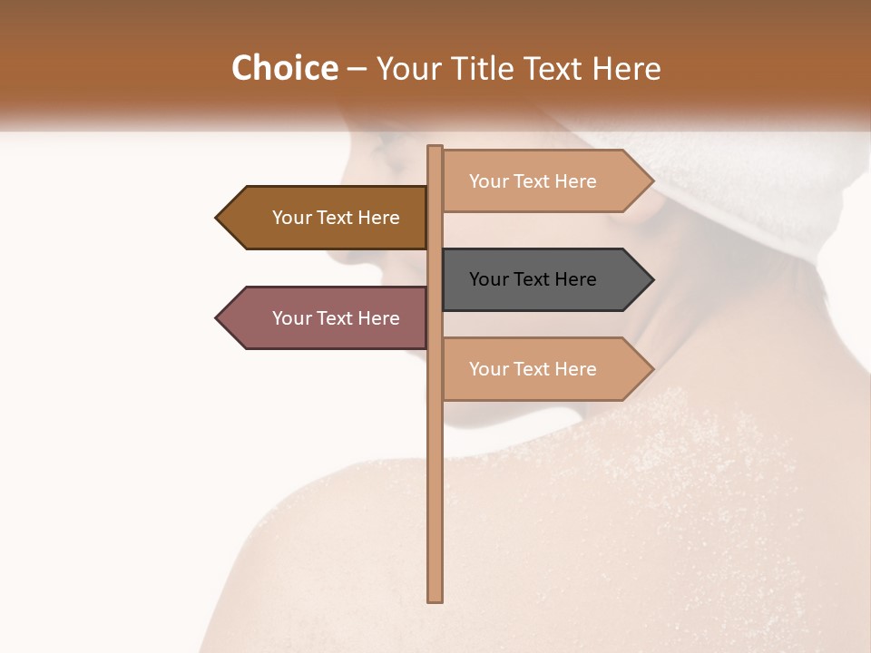 Perfect Pure Caucasian PowerPoint Template