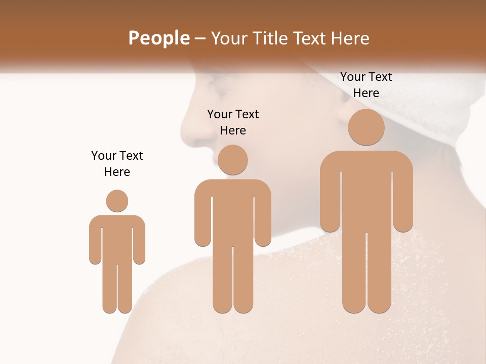 Perfect Pure Caucasian PowerPoint Template