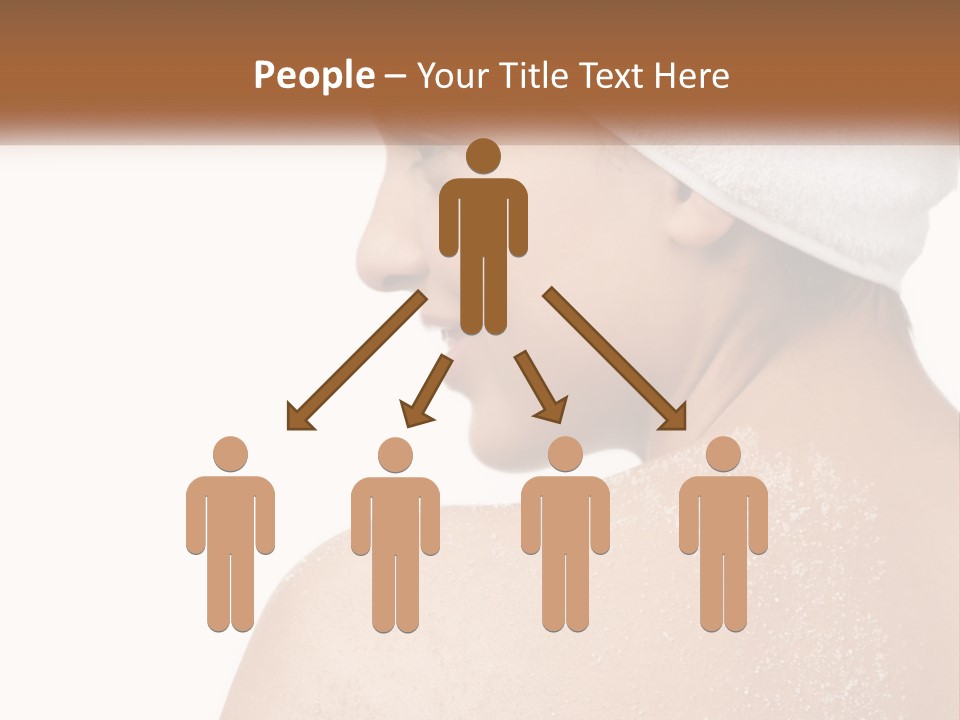 Perfect Pure Caucasian PowerPoint Template