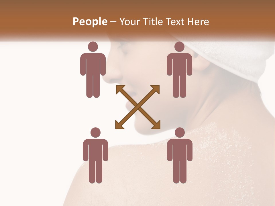 Perfect Pure Caucasian PowerPoint Template