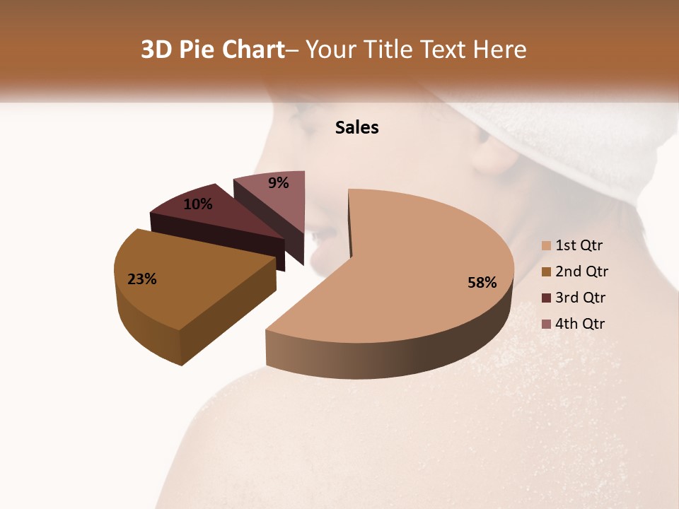 Perfect Pure Caucasian PowerPoint Template