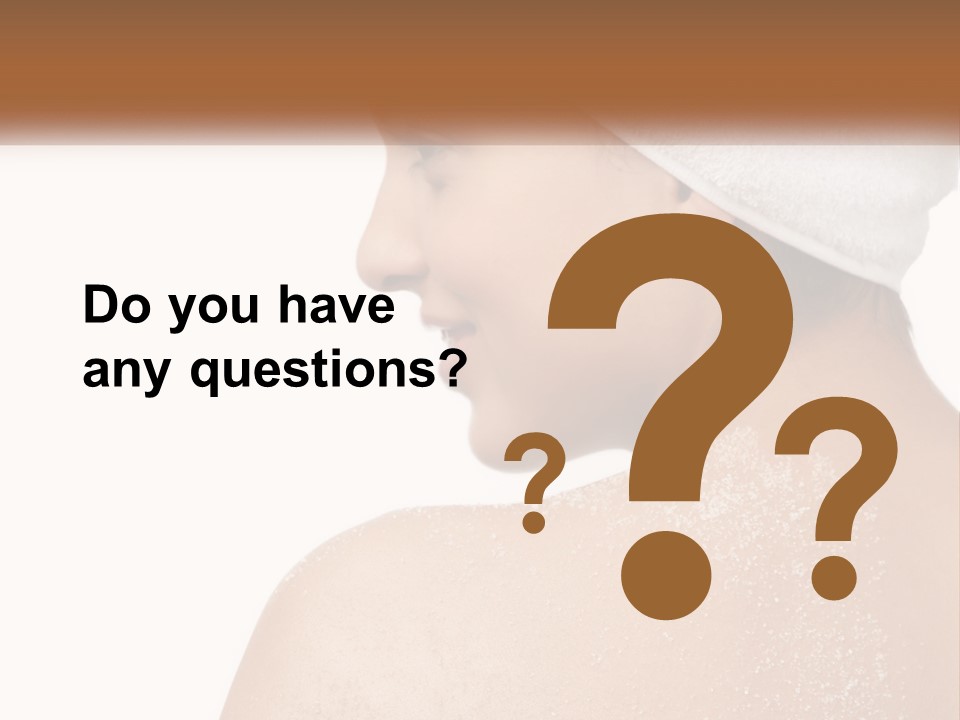 Perfect Pure Caucasian PowerPoint Template