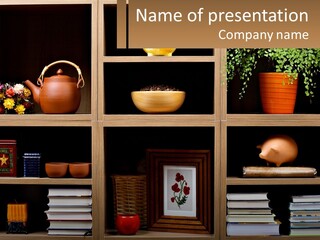 Organize Decorative Plant PowerPoint Template
