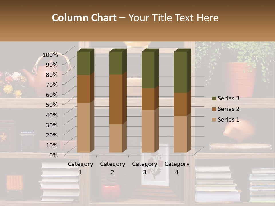 Organize Decorative Plant PowerPoint Template