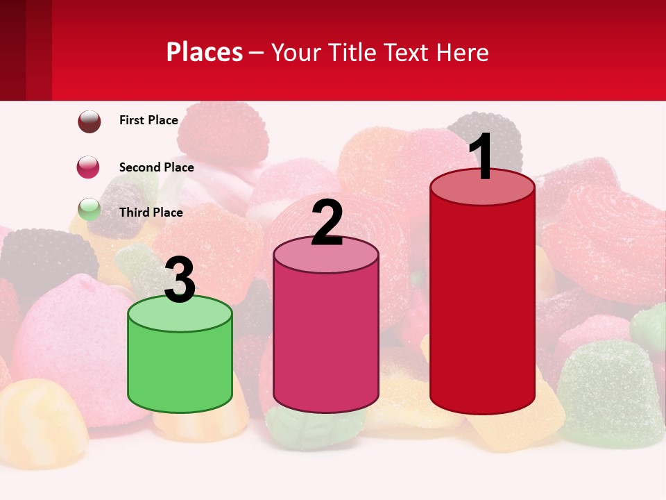 Goodies Lollies Sweet PowerPoint Template