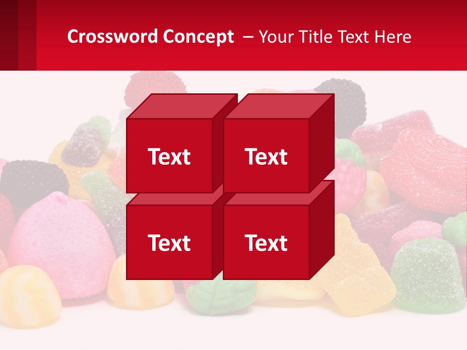 Goodies Lollies Sweet PowerPoint Template