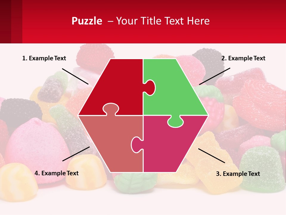 Goodies Lollies Sweet PowerPoint Template