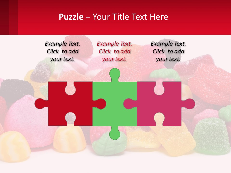 Goodies Lollies Sweet PowerPoint Template