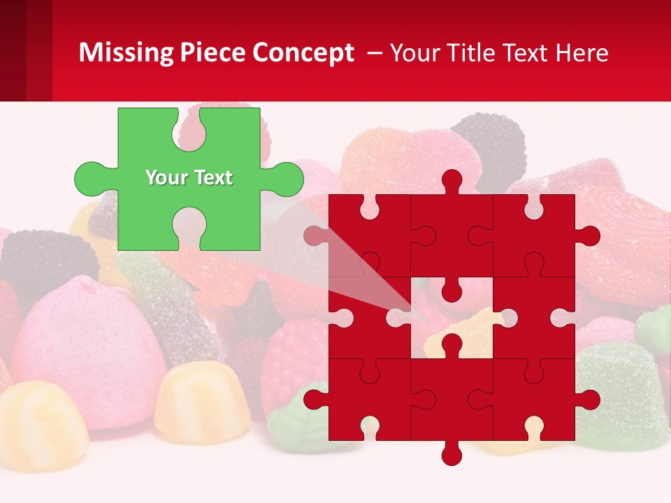 Goodies Lollies Sweet PowerPoint Template