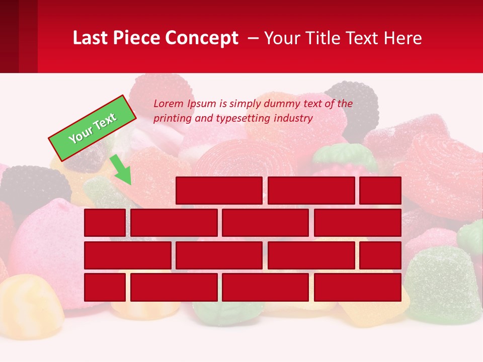Goodies Lollies Sweet PowerPoint Template