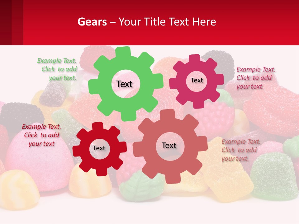 Goodies Lollies Sweet PowerPoint Template