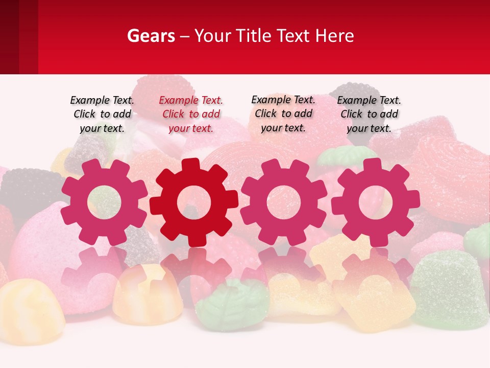 Goodies Lollies Sweet PowerPoint Template