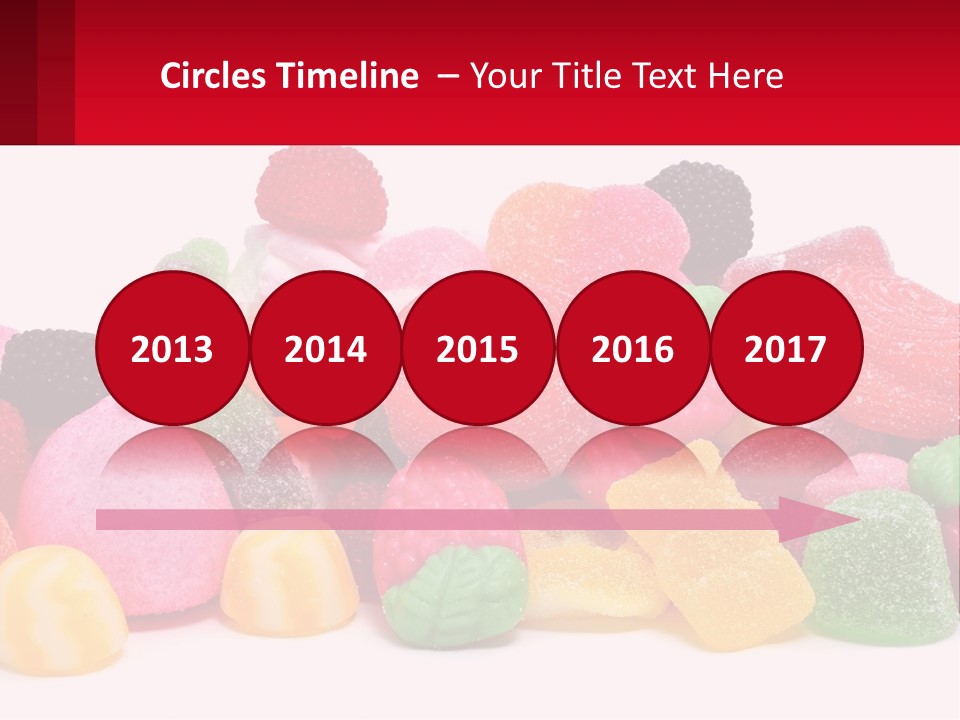 Goodies Lollies Sweet PowerPoint Template